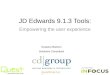 JD Edwards 9.1.3 Tools: