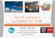 An FX software correlator for VLBI