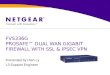 FVS336G PROSAFE™ DUAL WAN GIGABIT FIREWALL WITH SSL & IPSEC VPN
