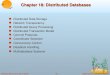 Chapter 18: Distributed Databases