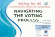Navigating the voting process