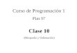 Curso de Programación 1 Plan 97
