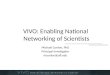 VIVO: Enabling National  Networking of Scientists