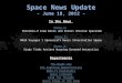 Space News Update - June 18, 2012 -