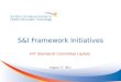 S&I Framework Initiatives