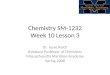 Chemistry SM-1232 Week 10 Lesson 3
