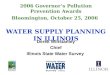 Derek Winstanley Chief Illinois State Water Survey