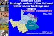 - Northern Cape -  Strategic review of the National water sector backlogs and targets