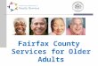 Fairfax County  Services for Older Adults