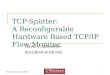 TCP-Splitter:  A Reconfigurable Hardware Based TCP/IP Flow Monitor