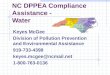 NC DPPEA Compliance Assistance - Water