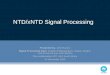NTD/xNTD Signal Processing