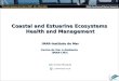 Coastal and Estuarine Ecosystems  Health and Management