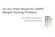 An Arc-Path Model for OSPF Weight Setting Problem