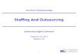 Staffing And Outsourcing