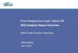 Price Responsive Load / Retail DR  2013 Analysis Report Overview ERCOT Staff & Frontier Associates