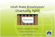 Utah State Employees’ Charitable Fund