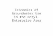 Economics of Groundwater Use in the Beryl-Enterprise Area