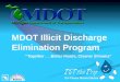 MDOT Illicit Discharge Elimination Program