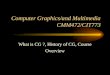 Computer Graphics/and Multimedia CMM472/CIT773