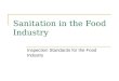 Sanitation in the Food Industry