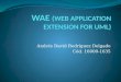 WAE  (WEB APPLICATION EXTENSION FOR UML)