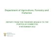 Department of Agriculture, Forestry and Fisheries