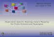 Application-specific Topology-aware Mapping for Three Dimensional Topologies