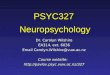 PSYC327  Neuropsychology