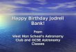 Happy Birthday Jodrell Bank!
