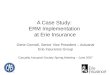 A Case Study:  ERM Implementation  at Erie Insurance