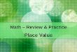 Math – Review & Practice