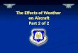 The Effects of Weather  on Aircraft Part 2 of 2