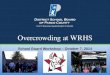 Overcrowding at WRHS School Board Workshop – October  7 , 2014