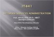 IT441 Network Services Administration
