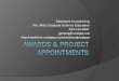 Awards & Project Appointments