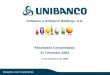 Unibanco e Unibanco Holdings, S.A. Resultados Consolidados  4º Trimestre 2005