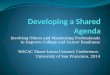 Developing a Shared Agenda