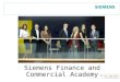 Siemens Finance and Commercial Academy