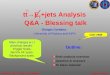 tt→ E T +jets Analysis  Q&A - Blessing talk