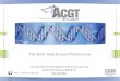 The ACGT Data Access Infrastructure