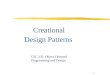 Creational  Design Patterns