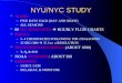 NYU/NYC STUDY