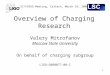 LSC/VIRGO Meeting, Caltech, March 18, 2008  Overview of Charging Research