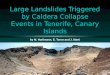 Large Landslides Triggered by Caldera Collapse Events in Tenerife, Canary Islands