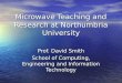 Microwave Teaching and Research at Northumbria University