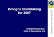 Bologna Stocktaking  for 2007