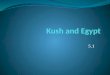 Kush and Egypt