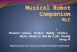 Musical Robot Companion MrC