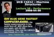 Ibm  blue gene fastest computer ever!